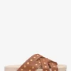 Irene Studded Leather Sandal