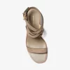 Irene Suede Kitten Heel Sandal