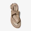 Irene Suede Wrap Sandal