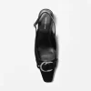 Jaden Leather Slingback Pump