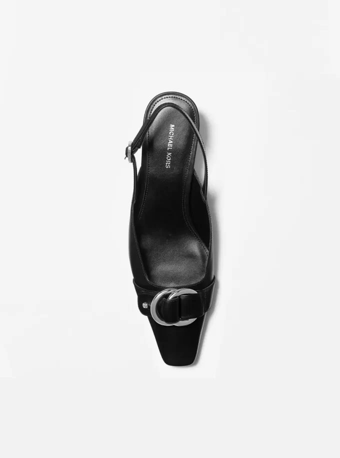 Jaden Leather Slingback Pump