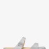 Jaida Glitter Embellished Leather Sandal