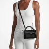 Jana Extra-Small Embellished Suede Convertible Crossbody Bag