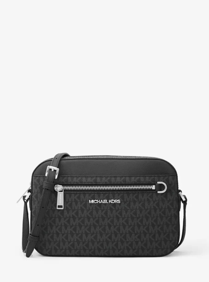 Jet Set Large Logo Crossbody Bag