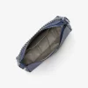 Jet Set Large Pebbled Leather Convertible Crossbody Bag