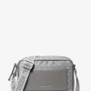 Jet Set Large Printed Signature Logo Crossbody Bag