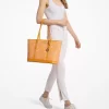 Jet Set Large Printed Signature Logo Tote Bag