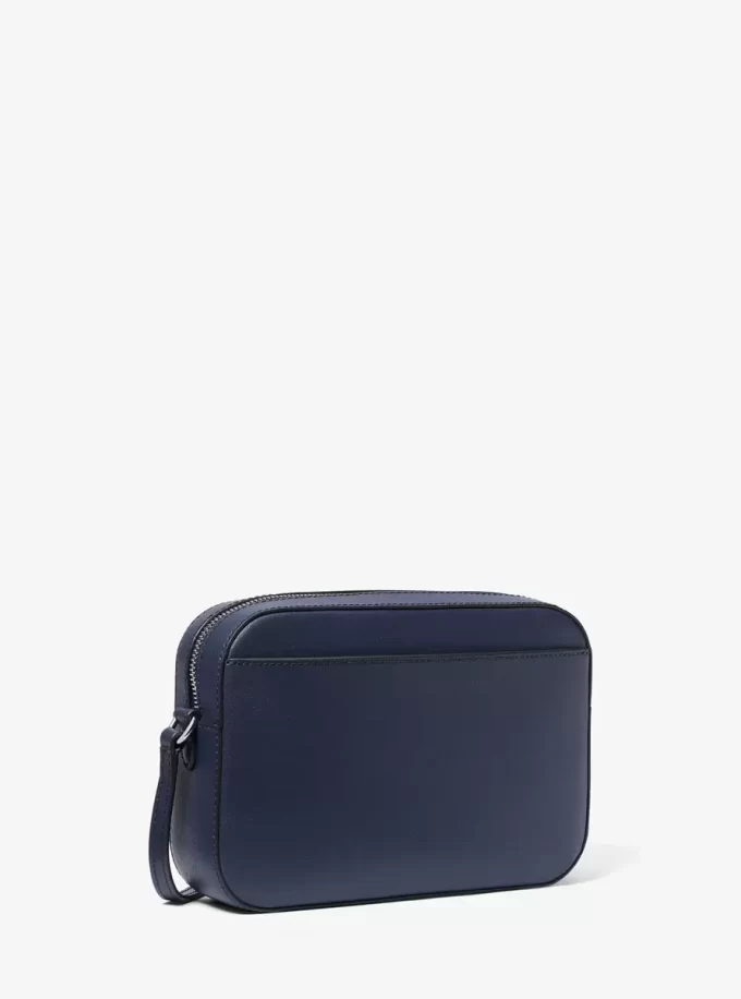 Jet Set Large Saffiano Leather Crossbody Bag