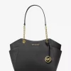 Jet Set Large Saffiano Leather Shoulder Bag