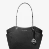 Jet Set Large Signature Logo Shoulder Bag
