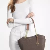 Jet Set Large Signature Logo Shoulder Bag