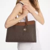 Jet Set Large Signature Logo Tote Bag