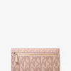 Jet Set Large Signature Logo Tri-Fold Wallet