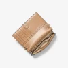 Jet Set Leather and Signature Logo Convertible Crossbody Bag
