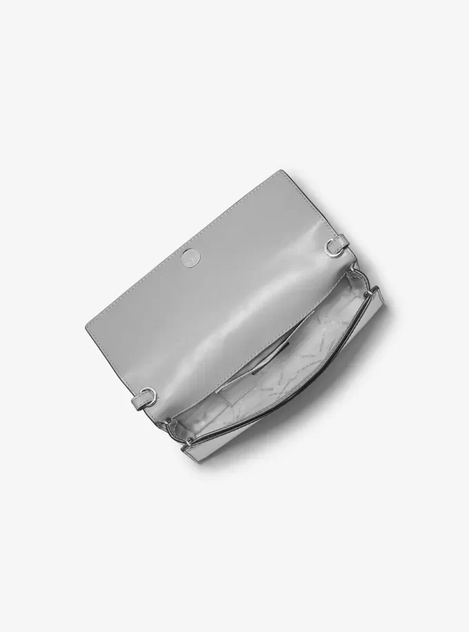 Jet Set Medium Embellished Leather Clutch