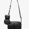 Jet Set Medium Leather Crossbody Bag with Case for Apple Airpods Pro®