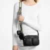 Jet Set Medium Leather Crossbody Bag with Case for Apple Airpods Pro®