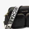 Jet Set Medium Leather Crossbody Bag with Case for Apple Airpods Pro®