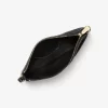 Jet Set Medium Leopard Print Calf Hair and Leather Wristlet
