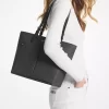 Jet Set Medium Logo Pocket Tote Bag