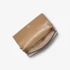 Jet Set Medium Metallic Leather Clutch Jet Set Medium Metallic Leather Clutch