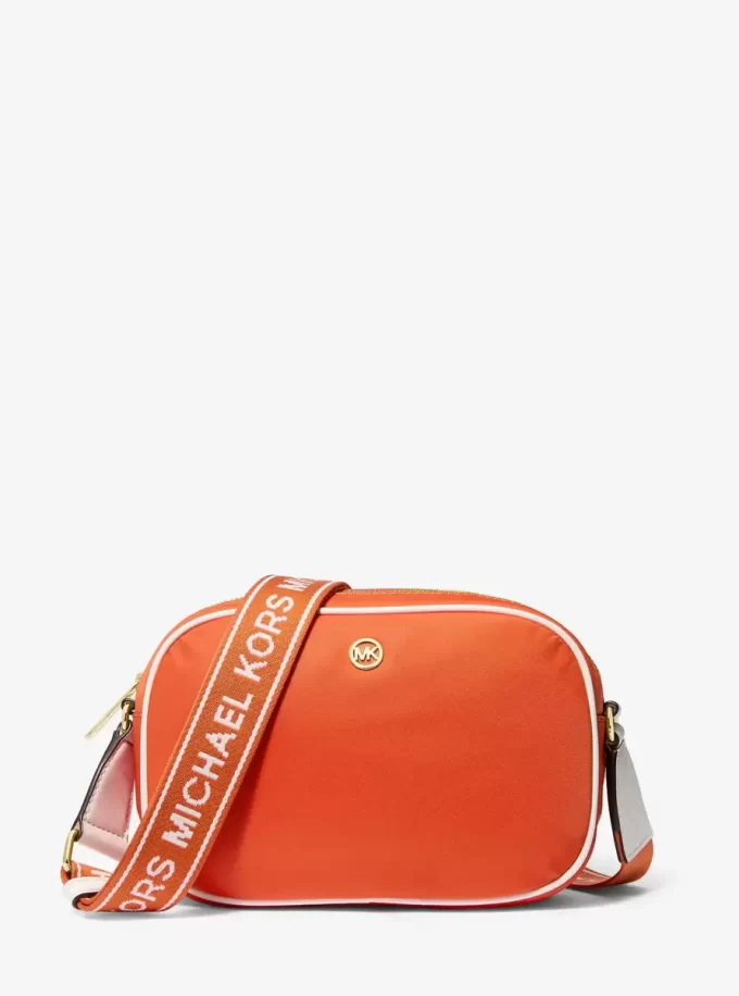 Jet Set Medium Nylon Camera Crossbody Bag
