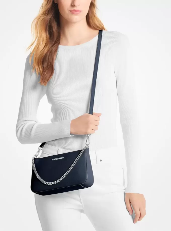 Jet Set Medium Saffiano Leather Crossbody Bag Jet Set Medium Saffiano Leather Crossbody Bag