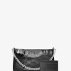 Jet Set Patent Logo Debossed Pochette and Card Case Gift Set