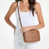 Jet Set Pebbled Leather Camera Crossbody Bag