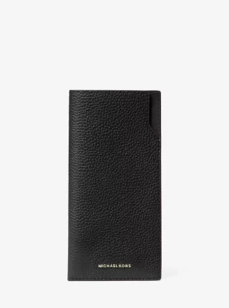 Jet Set Pebbled Leather Sunglass Case