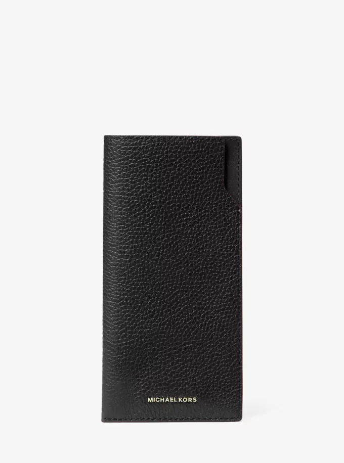 Jet Set Pebbled Leather Sunglass Case