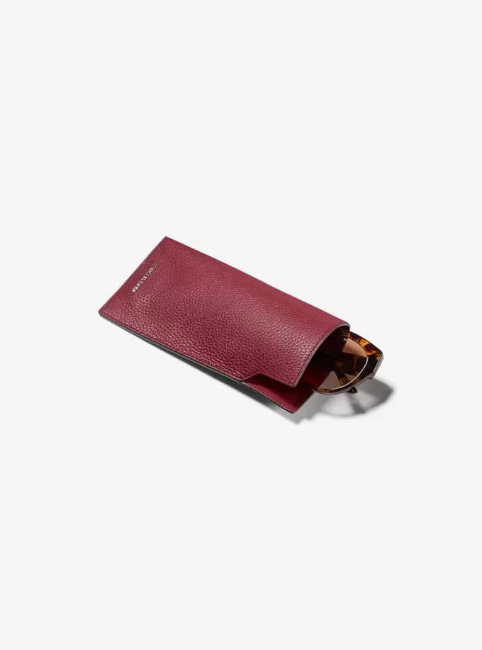 Jet Set Pebbled Leather Sunglass Case Jet Set Pebbled Leather Sunglass Case