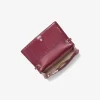 Jet Set Small Logo Print Woven Smartphone Crossbody Bag