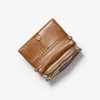 Jet Set Small Logo Print Woven Smartphone Crossbody Bag