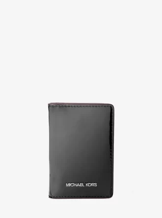 Jet Set Small Metallic Bi-Fold Wallet