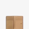 Jet Set Small Metallic Bi-Fold Wallet
