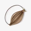 Jet Set Small Pebbled Leather Convertible Wristlet