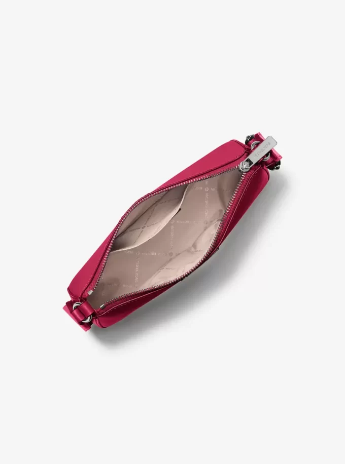Jet Set Small Saffiano Leather Crossbody Bag with Case for Apple Airpods Pro®