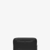 Jet Set Small Studded Pebbled Leather Wallet