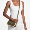 Jet Set Small Suede and Faux Shearling Convertible Crossbody Bag