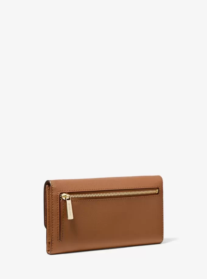 Jet Set Travel Crossgrain Leather Tri-Fold Wallet Jet Set Travel Crossgrain Leather Tri-Fold Wallet