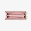 Jet Set Travel Large Pebbled Leather Quarter-Zip Wallet