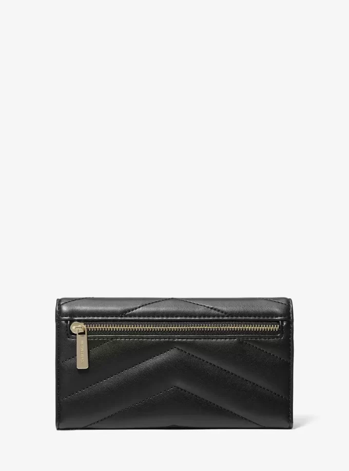 Jet Set Travel Large Quilted Tri-Fold Wallet Jet Set Travel Large Quilted Tri-Fold Wallet