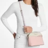 Jet Set Travel Medium Color-Block Signature Logo Crossbody Bag Jet Set Travel Medium Color-Block Signature Logo Crossbody Bag