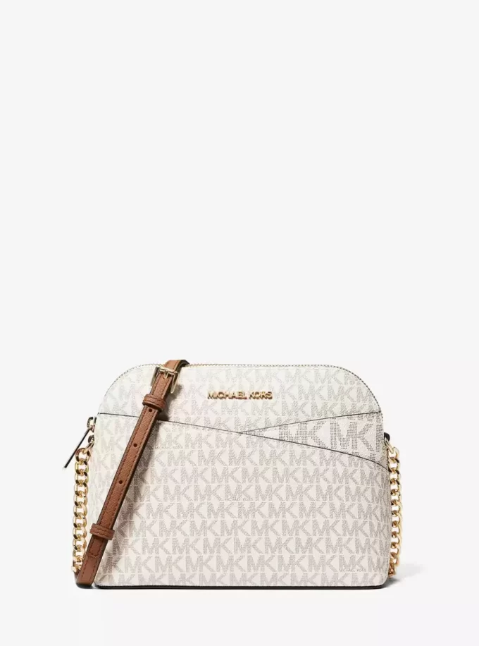 Jet Set Travel Medium Logo Dome Crossbody Bag Jet Set Travel Medium Logo Dome Crossbody Bag