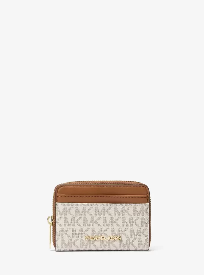 Jet Set Travel Medium Logo Zip-Around Card Case Jet Set Travel Medium Logo Zip-Around Card Case
