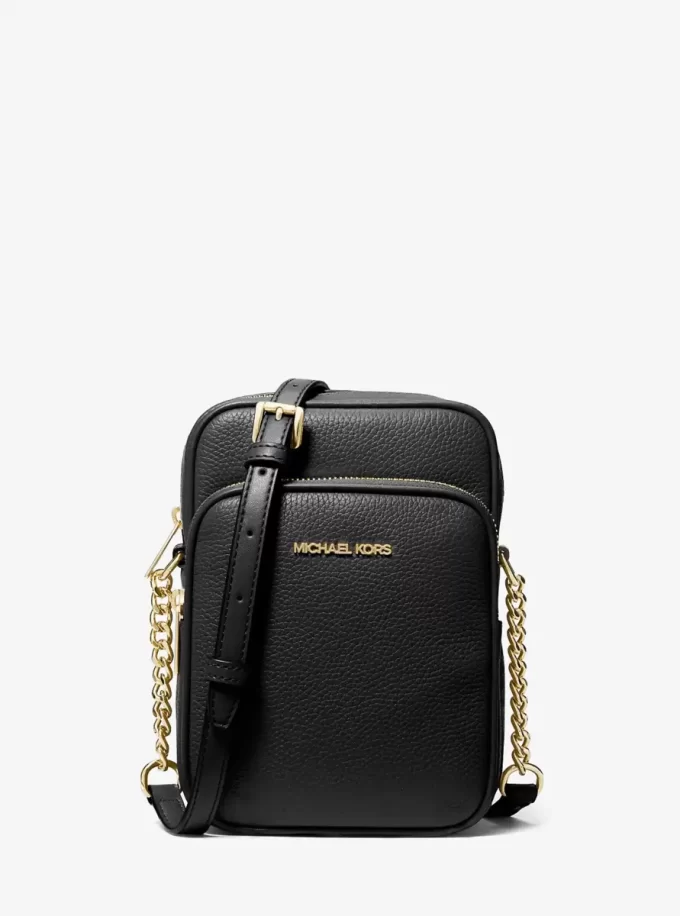 Jet Set Travel Medium Pebbled Leather Crossbody Bag Jet Set Travel Medium Pebbled Leather Crossbody Bag