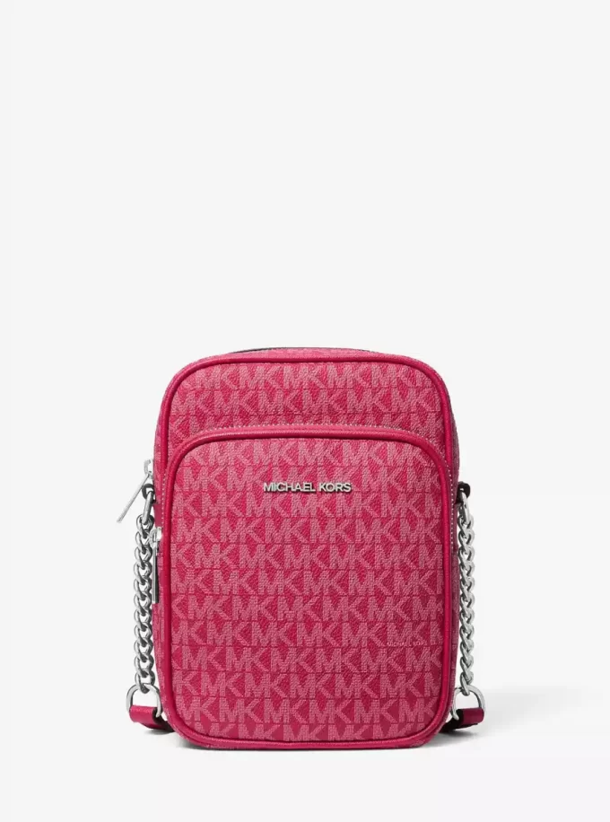 Jet Set Travel Medium Signature Logo Crossbody Bag Jet Set Travel Medium Signature Logo Crossbody Bag