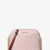 Jet Set Travel Medium Signature Logo Dome Crossbody Bag Jet Set Travel Medium Signature Logo Dome Crossbody Bag