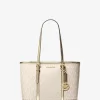 Jet Set Travel Small Metallic Logo Top-Zip Tote Bag Jet Set Travel Small Metallic Logo Top-Zip Tote Bag